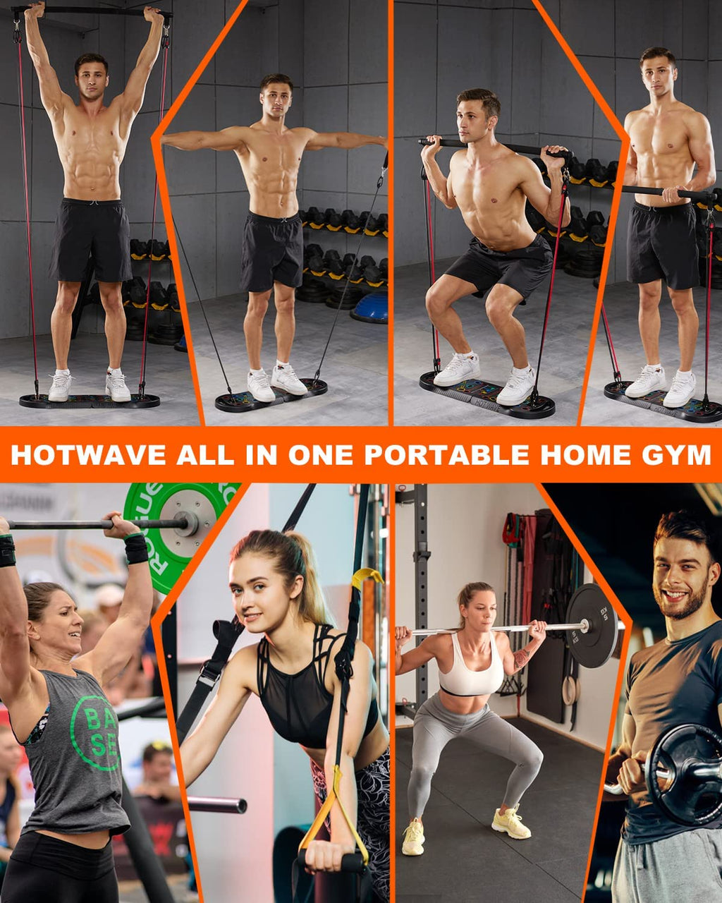 Push up Board, Portable Pushup Board, Foldable 20 in 1 Push up Bar | Multifunctional Pushup Handles for Floor, Professional Strength Training Equipment for Men and Women at Home Gym