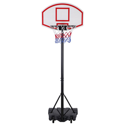 Basketball Hoop Outdoor Adjustable 5.5-7 Ft Portable Basketball Goals Stand Kids