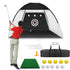 Indoor Outdoor Golf Chipping Net Collapsible Golf Pitching Cages Foldable Golf Practice Net Golf Training Equipment