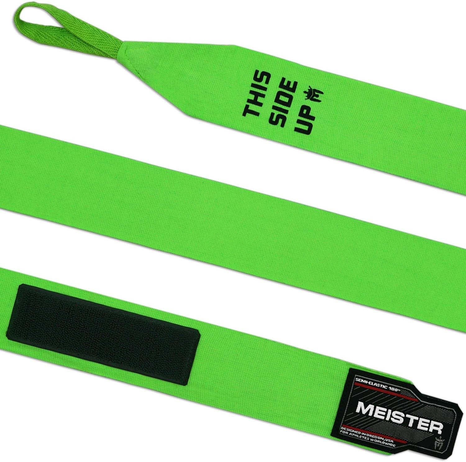 Adult 180" Semi-Elastic Hand Wraps for MMA & Boxing (Pair)