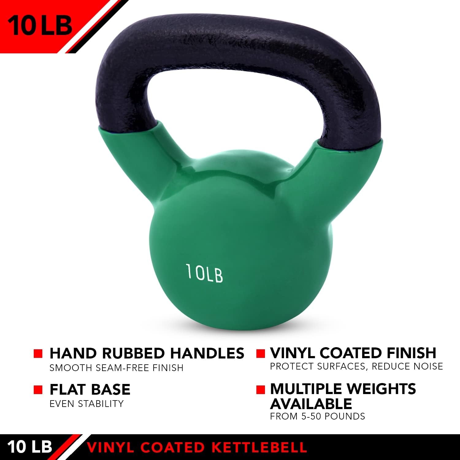 Kettlebell Weights Vinyl Coated Iron