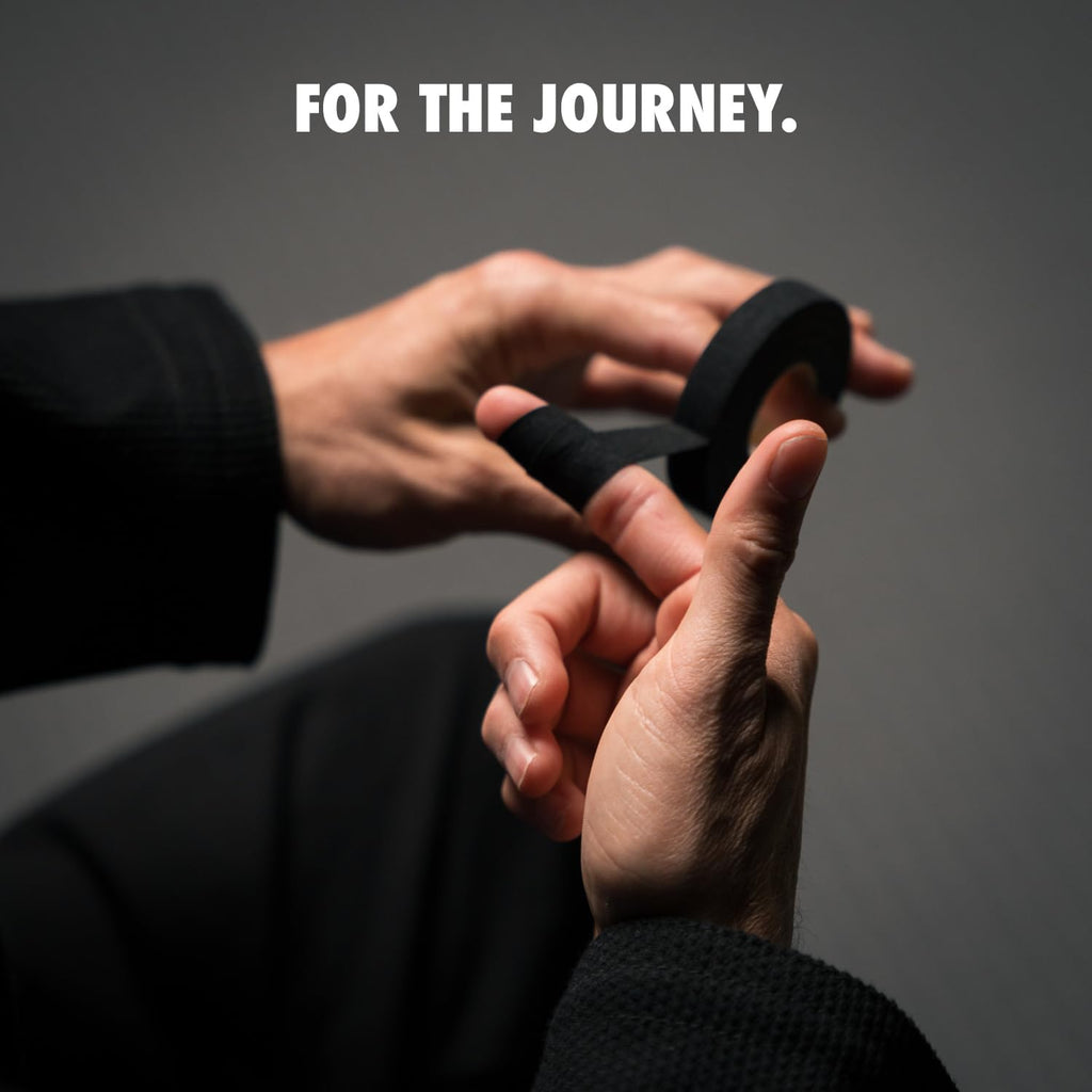 Jiu Jitsu Tape - Strong Athletic Finger Tape, 1/2" X 30' - Protect Fingers and Toes in MMA, Judo, Wrestling, Martial Arts, Rock Climbing