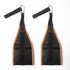 Hanging Ab Straps for Pull up Bar & Core Strength Training - Soft Padded Exercise Straps for Ab Swing & Leg Raises, Hang Bar Strap with 2 Steel Carabiners - Abs Equipment for Home & Gym