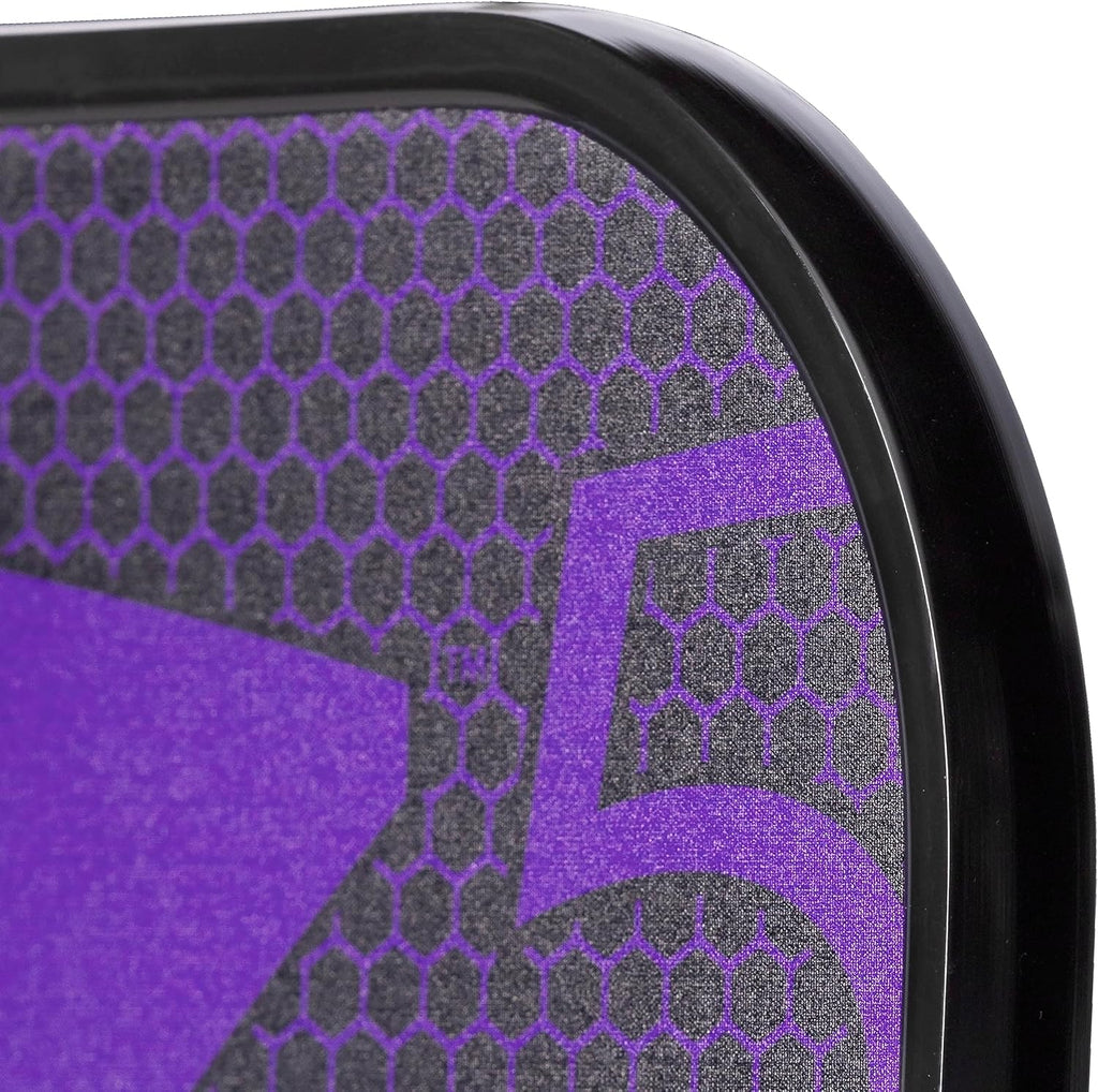 Graphite MOD Z5 Carbon Fiber Pickleball Paddle with Wide-Body Shape. Honeycomb Core, Graphite Face & Cushion Comfort Pickleball Paddle Grip