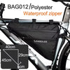 Bike Bicycle Bag Front Tube Frame Handlebar Waterproof Cycling Bags Triangle Pouch Frame Holder Bicycle Accessories