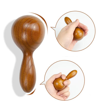 Portable Massage Hammer,Spa Massage Tool for Back Acupoint Massage &amp;Acupoint Relaxation,Wood Beauty Massage Hammer for Skin Care
