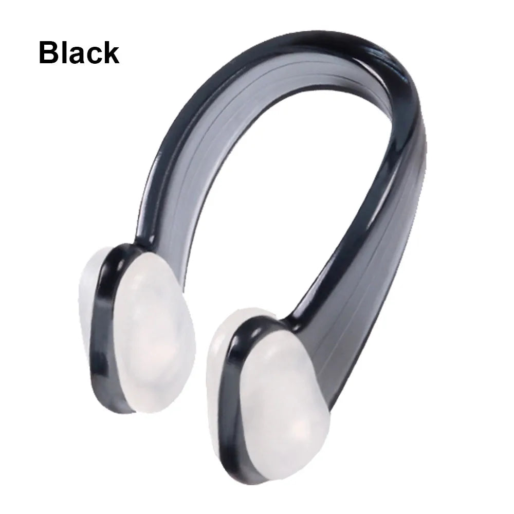 1PC Swimming Nose Clip Earplugs Suit Swim Earplugs Small Size for Adult Children Waterproof Soft Silicone Nose Clip