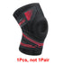 1PCS Adjustable Knee Braces with Side Stabilizers & Patella Pads,Knee Support for Knee Joint Recovery or Injury Prevention
