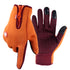 Winter Gloves for Men Women Touchscreen Windproof Thermal Warm Cycling Glove with Zipper Non-Slip Outdoor Driving Sport Gloves