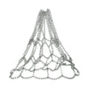 Durable Basketball Target Net Rustproof Galvanized Iron Chain Net Metal Chain Basketball Net for Basketball Hoop