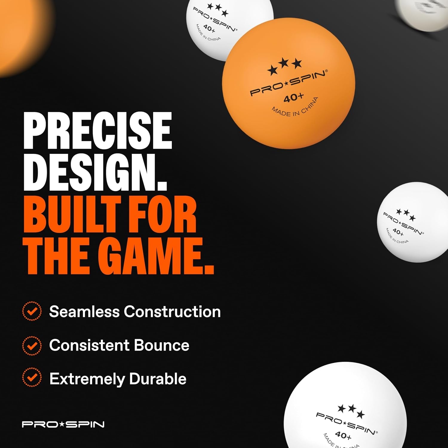 Ping Pong Paddles - High-Performance Set with Premium Table Tennis Rackets, 3-Star Ping Pong Balls, Compact Storage Case | Professional Quality Ping Pong Paddle Set | Indoor & Outdoor Games