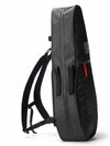 Racquet Bag Voyager, Slim Weatherproof Tennis Backpack for 1-3 Racquets | Fits Overhead Bins, Padded Racquet Divider, Water Bottle Holder, Removable Strap, Modular Clip-On System