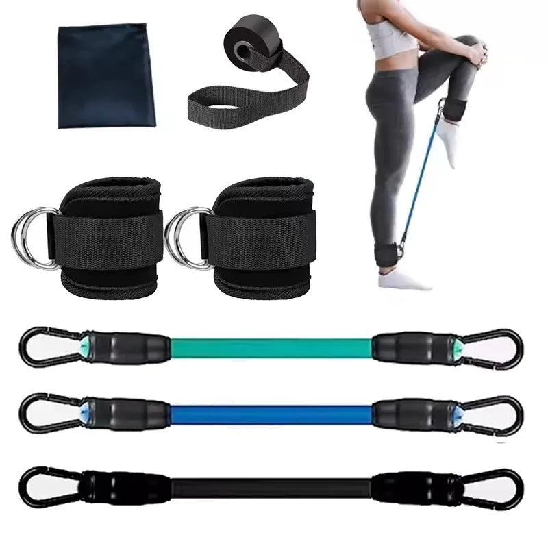 Ankle Bands Resistance Bands for Leg Butt Training Legs Resistance Bands with Ankle Strap for Women &amp; Men Glutes Workout