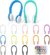 15Pcs Swimming Nose Clips, Nose Plugs for Swimming with Waterproof Silica Gel for Kids and Adults