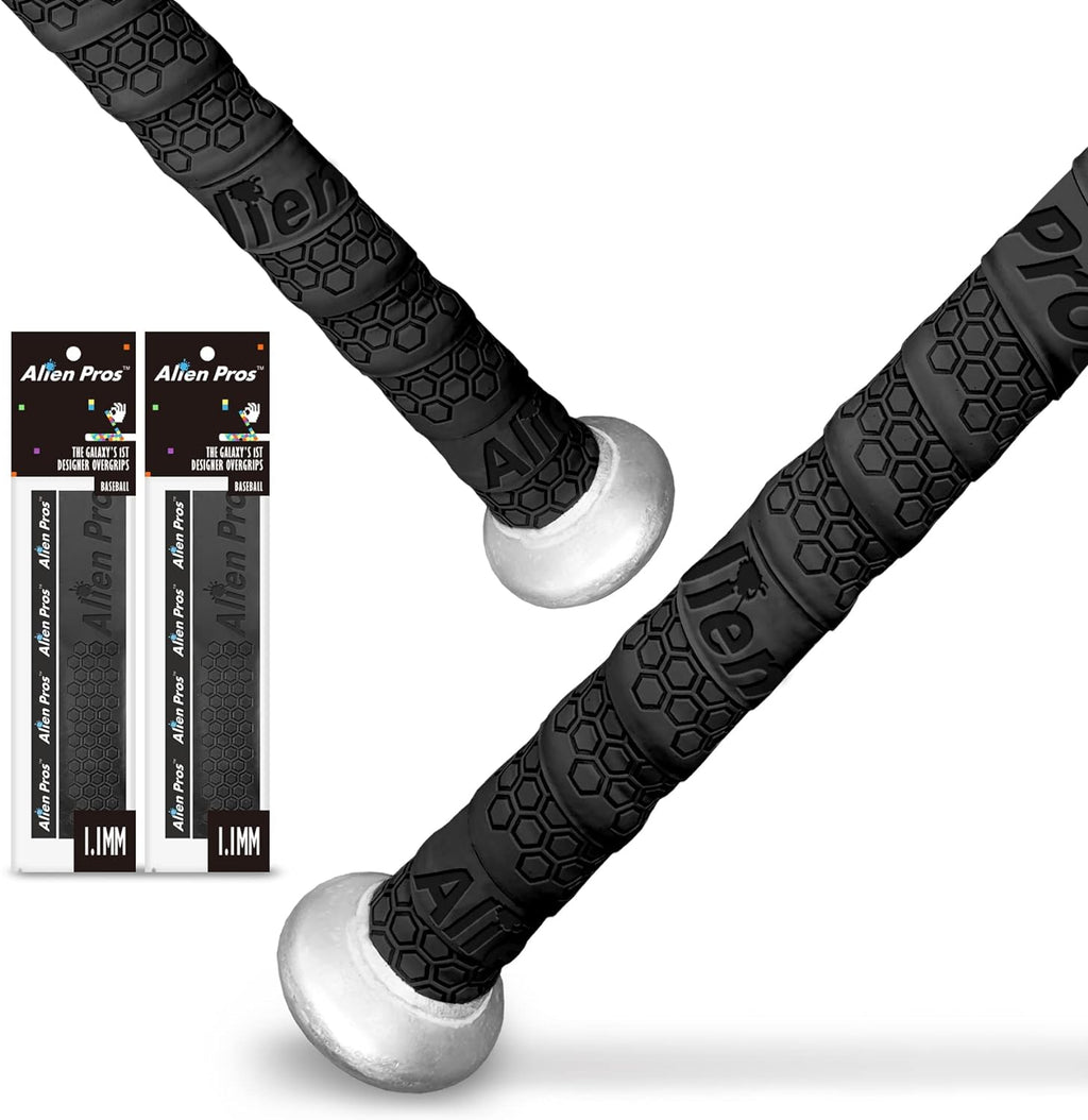Bat Grip Tape for Baseball (2 Grips/4 Grips) – 1.1 Mm Precut and Pro Feel Bat Tape – Replacement for Old Baseball Bat Grip – Wrap Your Bat for an Epic Home Run (2 Grips/4 Grips)