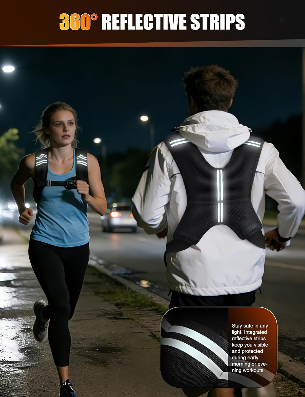 Weighted Vest Weight Vest for Men Women Kids Weights Included, Body Weight Vests Adjustable for Running, Training Workout, Jogging, Walking