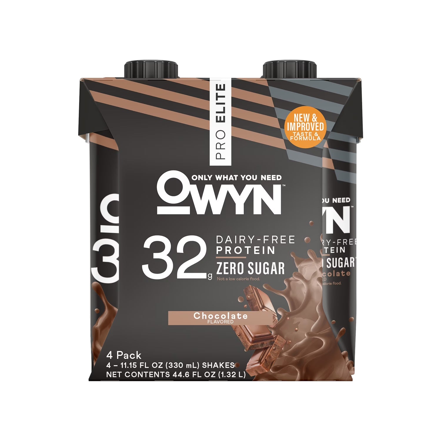 (12 Pack)  32G Pro Elite Chocolate Flavored Protein Shake - 11.15 Fl Oz, 4 Count