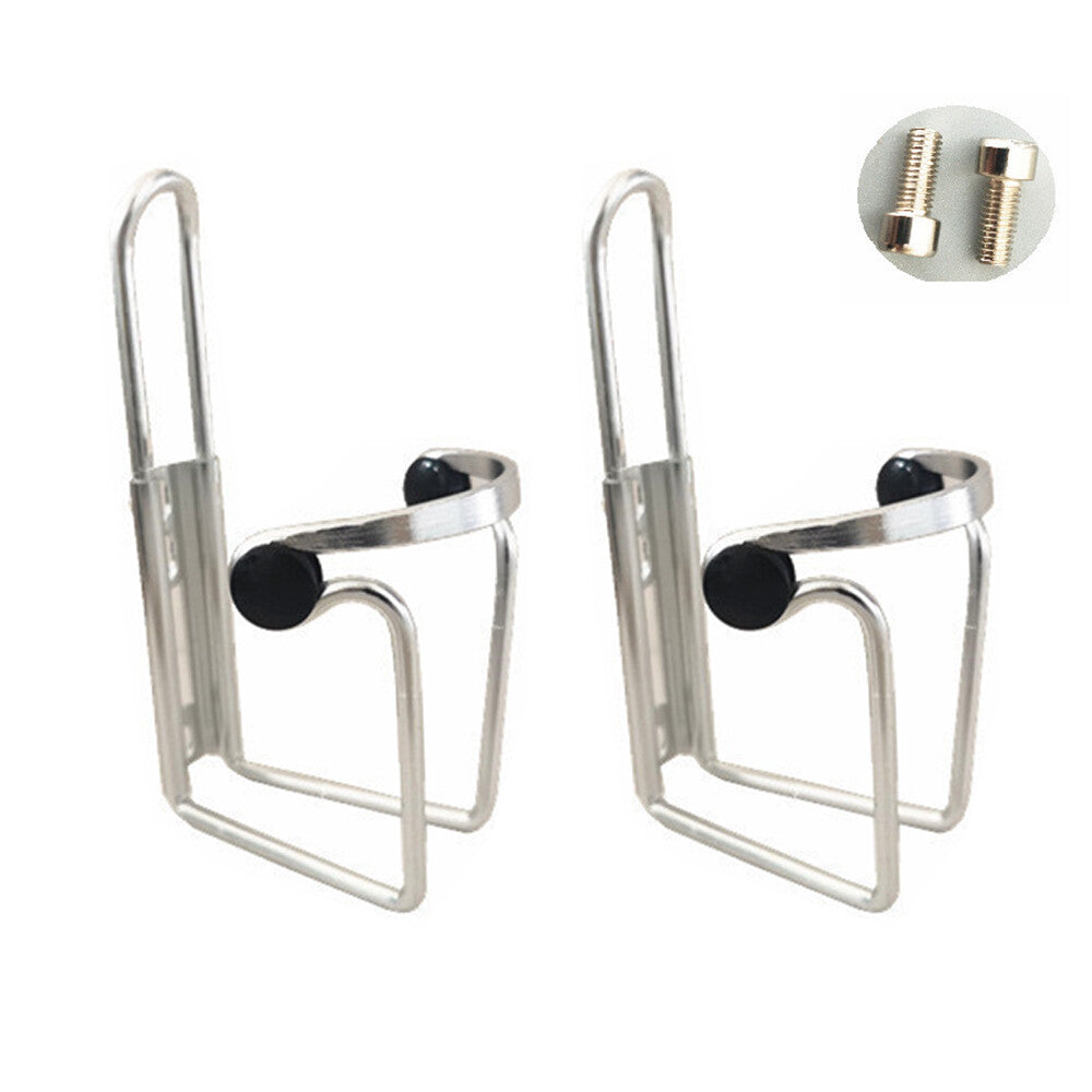Pack of 2 Water Bottle Cage Adjustable MTB Bike Water Bottle Holder Lightweight