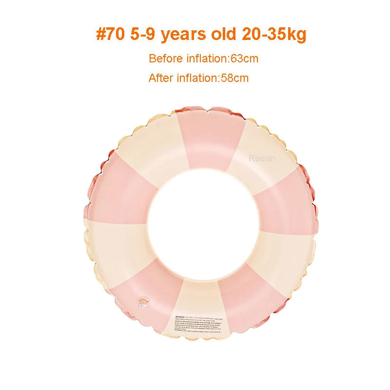 Donut Swimming Ring Inflatable Pool Float for Adult Swimming Circle Swim Tube Water Sports Swim Accessory Swim Float