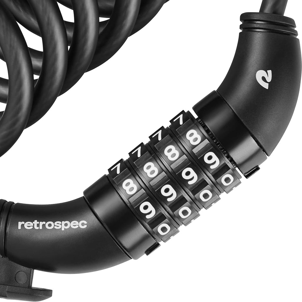 Grizzly plus Integrated Combo Cable Bike Lock - 12Mm