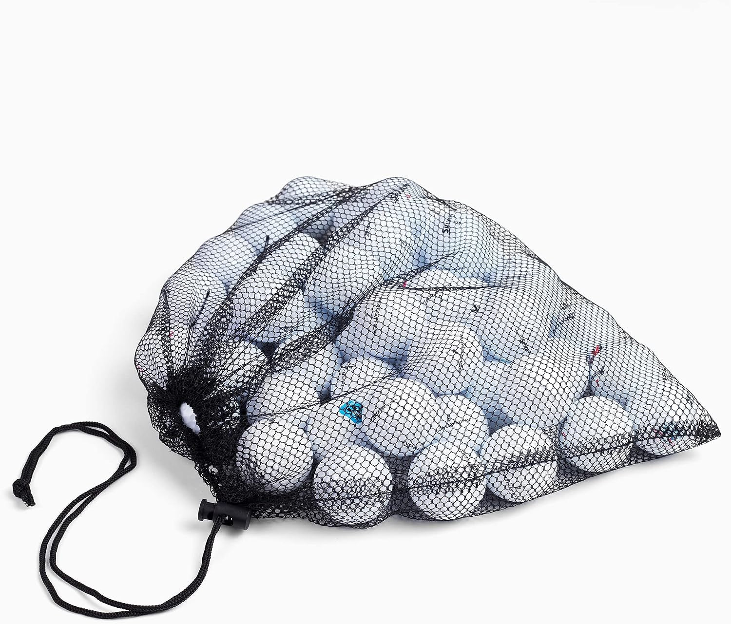 Clean Green Recycled Used Golf Balls - 48 Bulk Srixon Golf Balls for Men - Good Condition - Includes Mesh Carrying Bag and Different Models