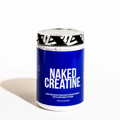 Naked Creatine Monohydrate, Unflavored Micronized Creatine Powder Supplement, 1KG 200 Servings