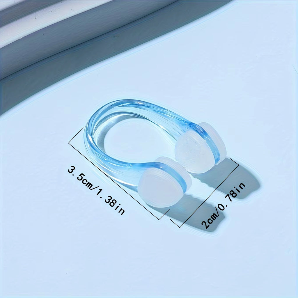 2 Pcs Swimming Nose Clip Professional Swimming Training Anti-Choking Comfortable Waterproof and Non-Slip Nose Clip