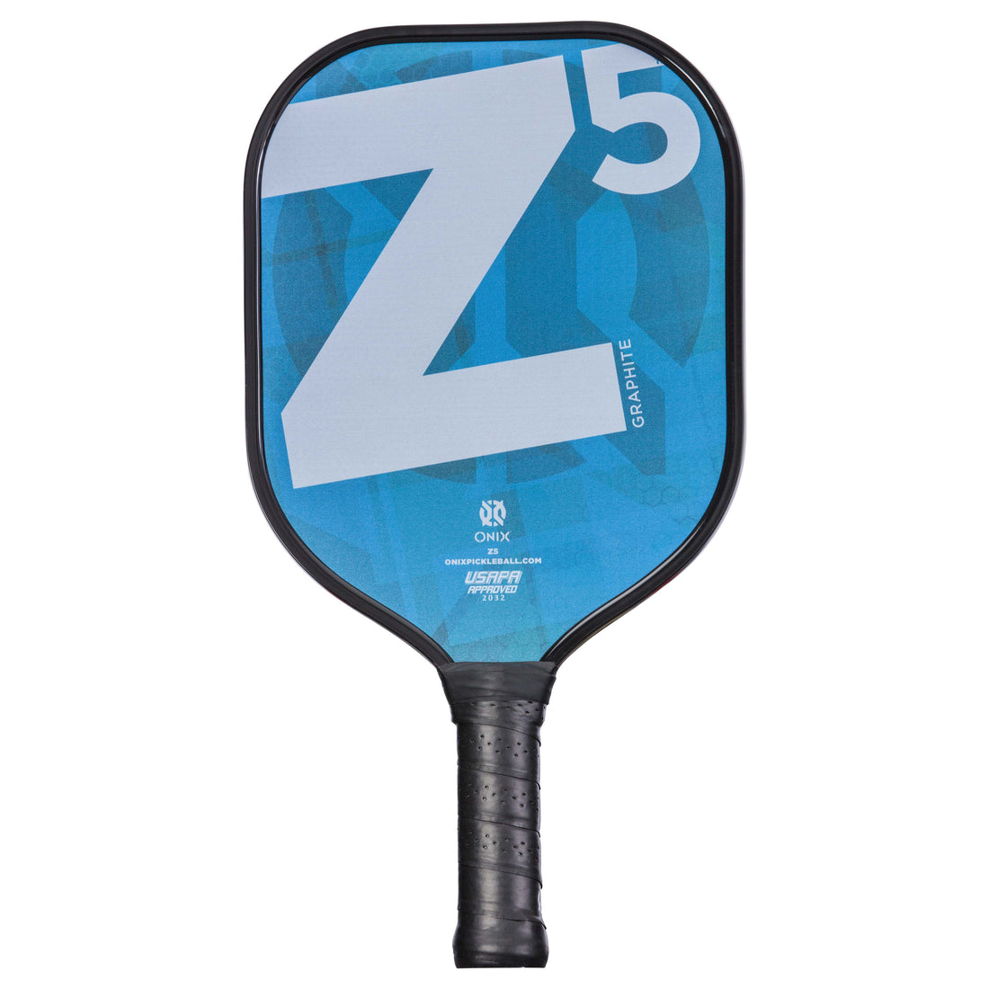 Graphite Z5 Graphite Carbon Fiber Pickleball Paddle with Cushion Comfort Grip,Blue