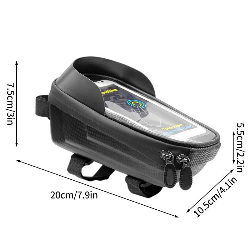 Rainproof Mountain Bicycle Bag Bike Accessories Touch Screen Cycling Handlebar Bag MTB Road Phone Storage Bags Cycling Equipment