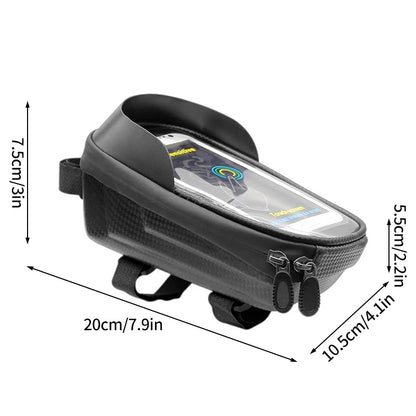 Rainproof Mountain Bicycle Bag Bike Accessories Touch Screen Cycling Handlebar Bag MTB Road Phone Storage Bags Cycling Equipment