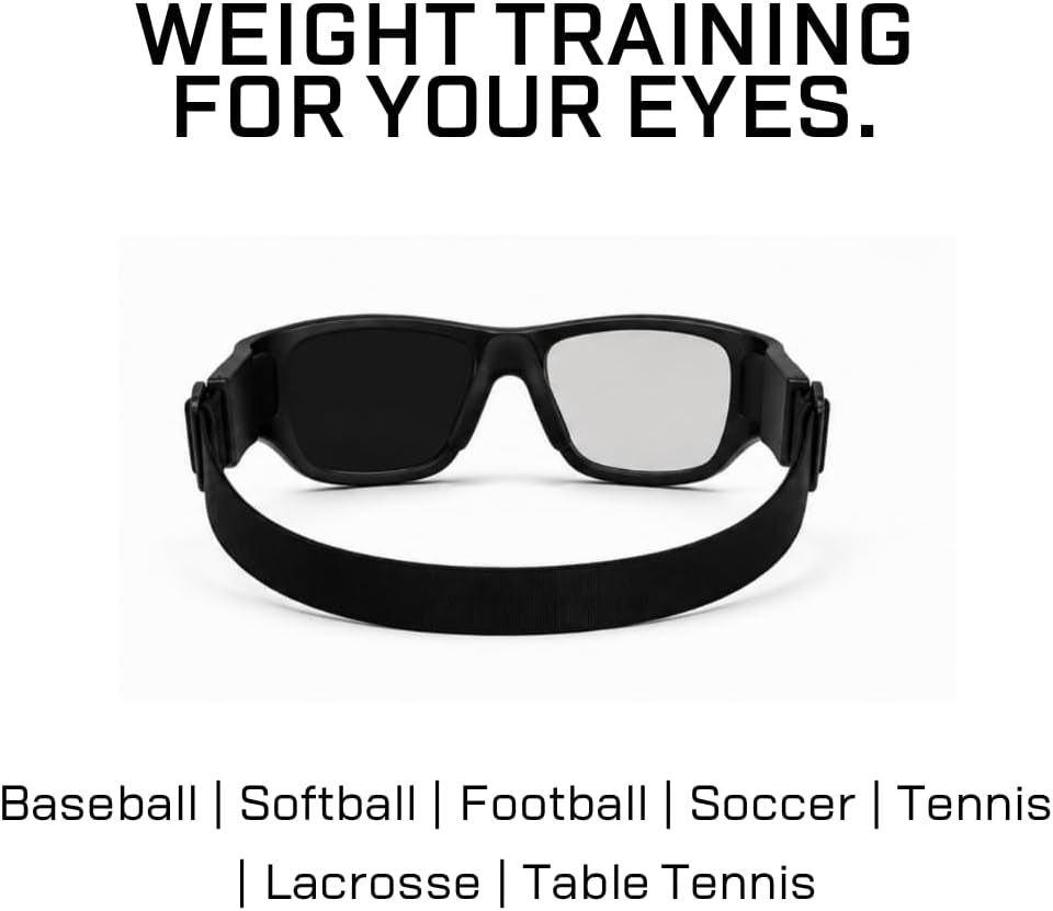 Vision Training Strobe Glasses - Sports Reaction Training. Reflex and Hand-Eye Coordination Tool