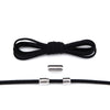 New Version Elastic No Tie Shoelaces Metal Lock Shoe Laces for Kids Adult Sneakers Quick Shoelaces Semicircle Shoestrings