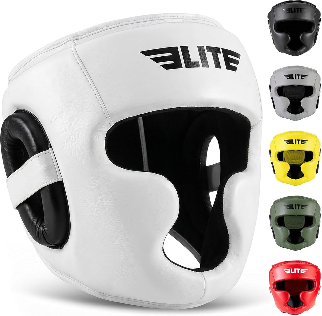Boxing Headgear Men, Boxing Head Guard Sparring Gear, MMA Headgear Kickboxing Muay Thai Training Helmet, Protective Fighting Gear, Adjustable Face Protection