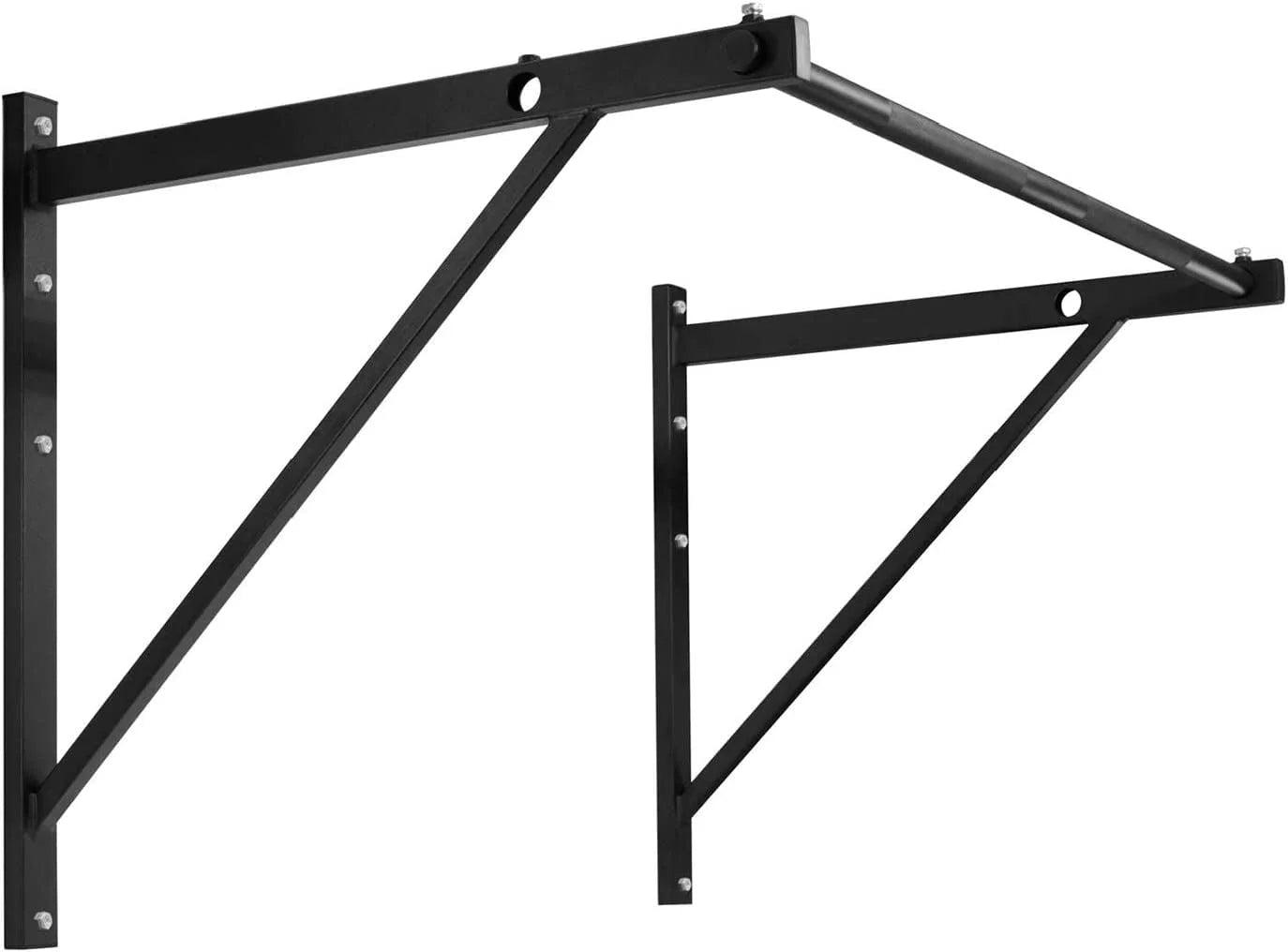 Wall Mounted Pull up Bar, Steel 16 &amp; 24 In