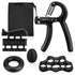 Grip Strength Trainer Forearm Strengthener Finger Stretcher Finger Exerciser Hand Gripper Strength Ring & Stress Ball