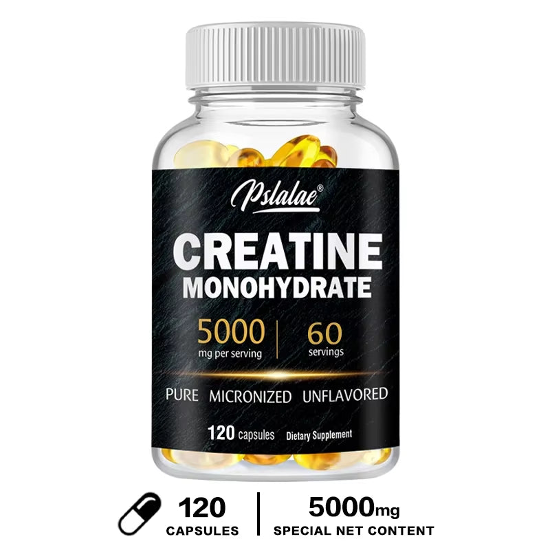 Creatine Monohydrate - Improves Athletic Performance, Strength, Endurance and Muscle Building