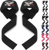 Lifting Wrist Straps for Weightlifting, Straps Gym Grip Power Workouts Lifting Straps Padded Neoprene & Premium Cotton Men Women, Deadlift Bodybuilding Exercise Lifting Straps
