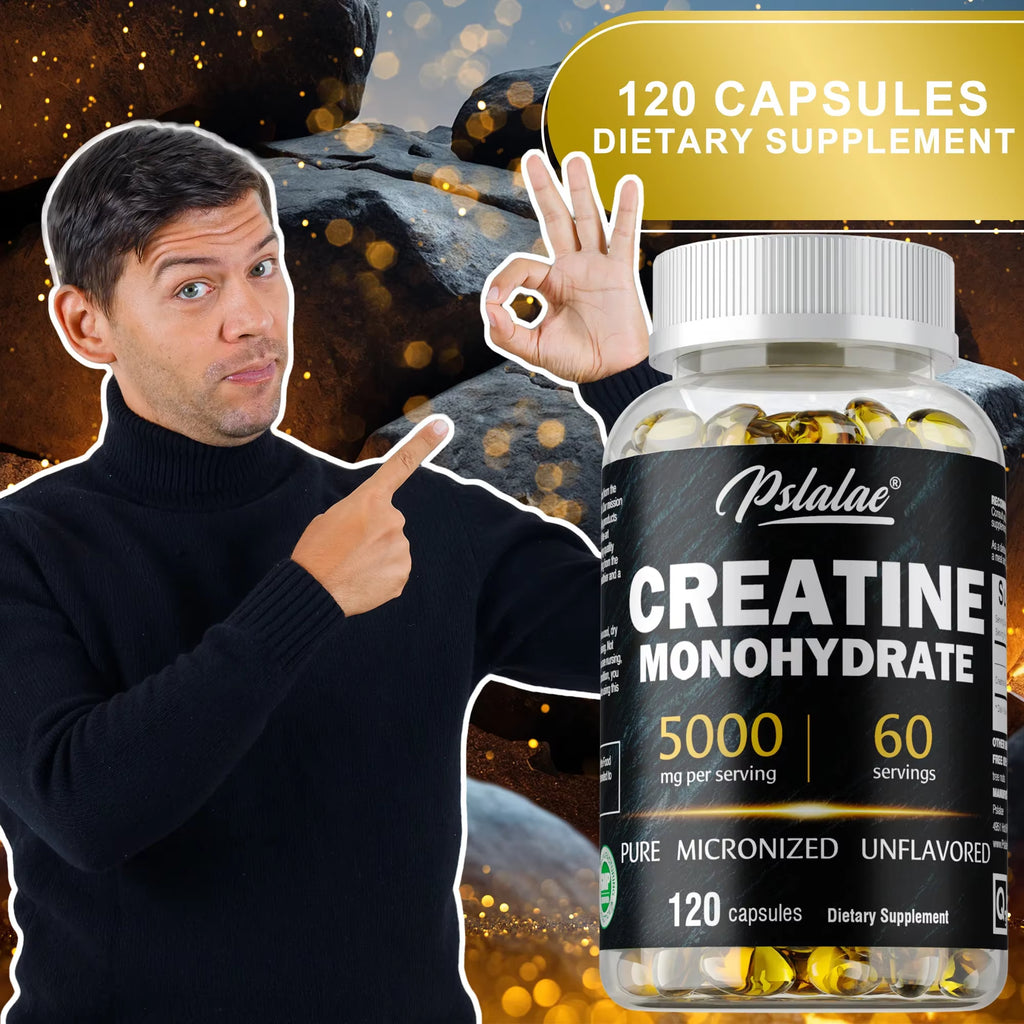 Creatine Monohydrate - Improves Performance, Muscle Growth and Recovery