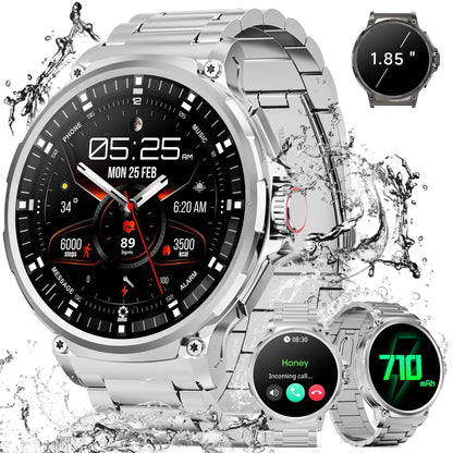 Multifunctional Smart Watch, Smartwatch with Calls, Fashion Digital Watch with Answer/Make Calls &amp; 100+ Sport Modes, Waterproof Sports Watch for Women &amp; Men
