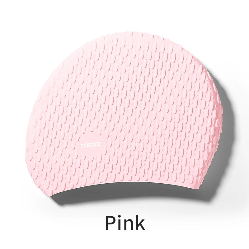 Water Sports Big Men Swimming Cap for Pool Swim Caps Long Hair Women Swimming Hat for Men Quality Fashion Print Brand