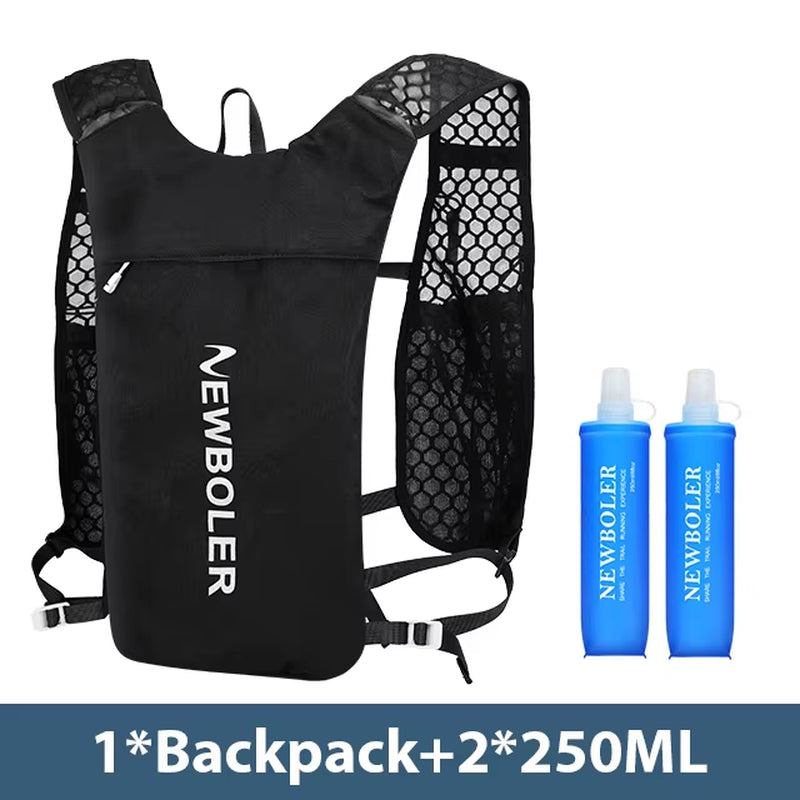 Breathable Hydration Vest Trail Running Backpacks Lightweight Cycling Run Jogging Marathon Backpack Riding Climbing Bag