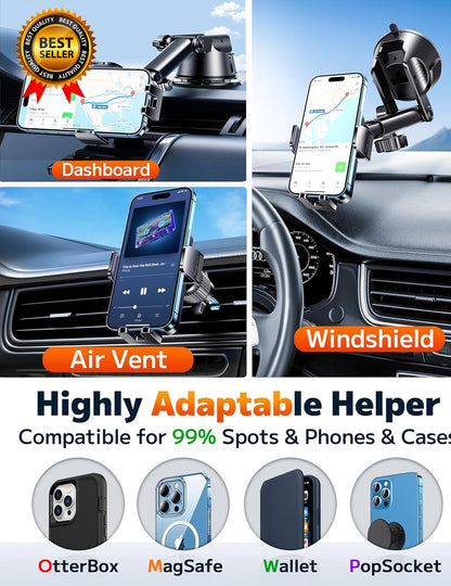 Dash Mounted Holders Phone Holders for Your Car Phone Mount for Car Windshield