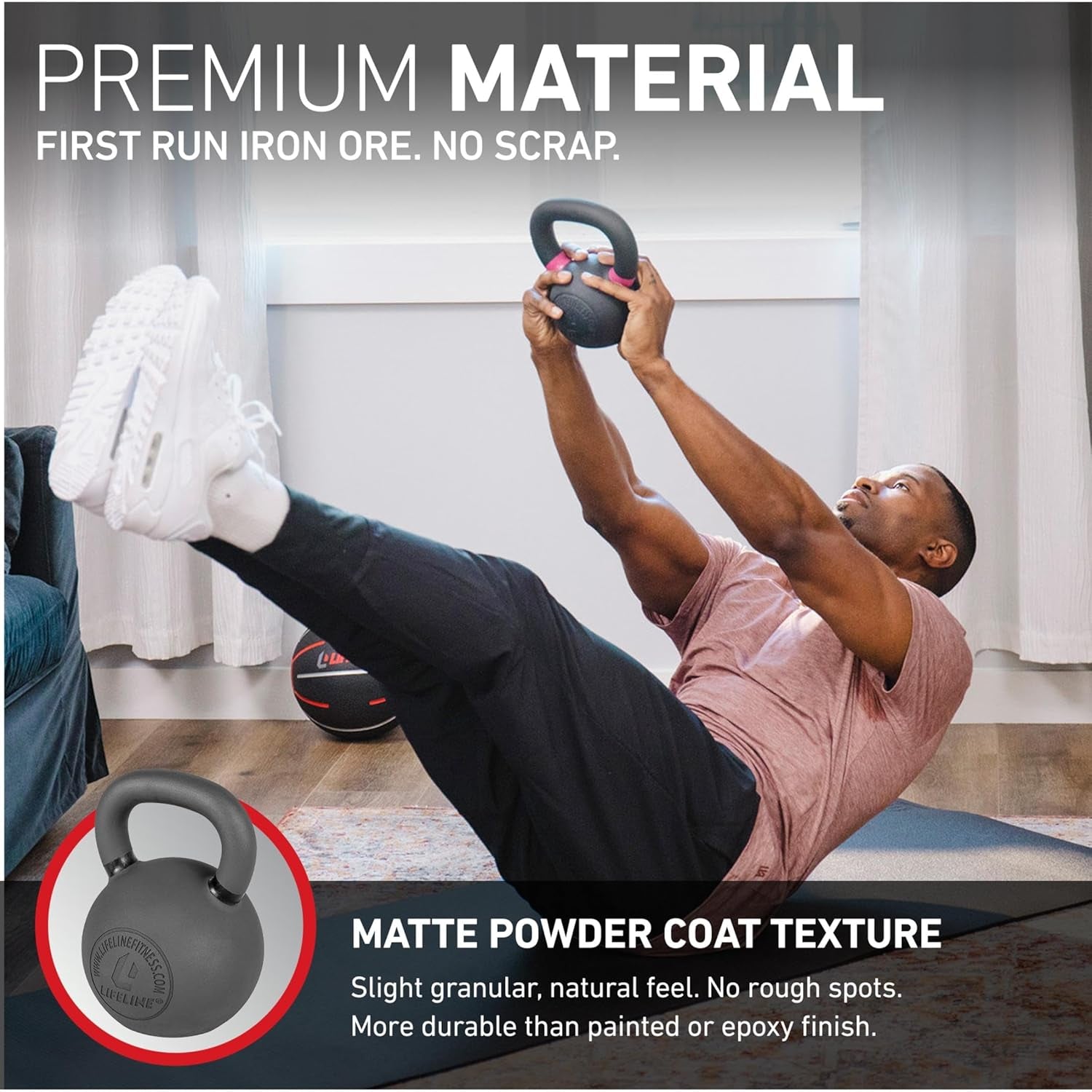 Strength Training Kettlebell Weight for Home Gym