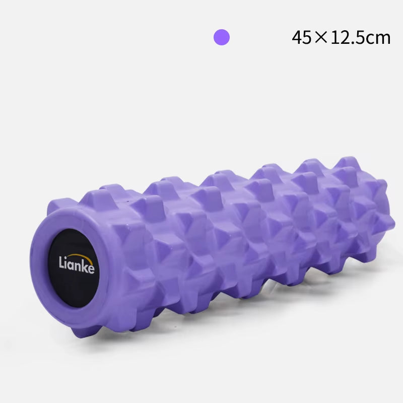 45Cm Myofascial Press Gymnastics Pulley Yoga Column and Fitness Equipment Back Massage Roller Gym Exercise Muscle Relaxation