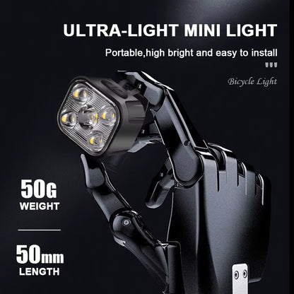 Bicycle Lights High Bright Cycling Lamp Front and Rear USB Rechargeable MTB Bike Headlight Taillight Waterproof Lantern Lighting