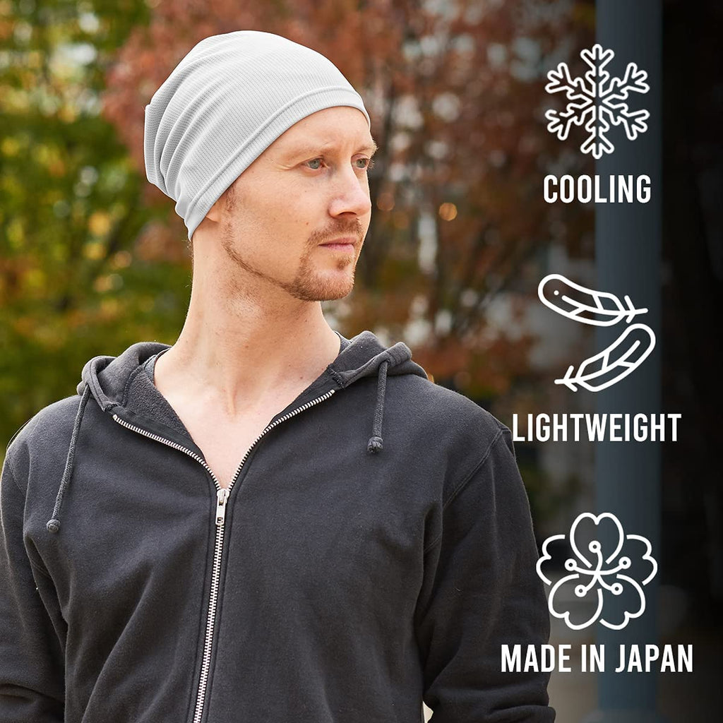 Mens & Womens Running Sports Beanie, Sweat-Wicking Uv-Blocking Helmet Liner Gym Cap & Cycling Hat
