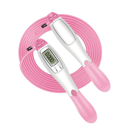 A Set of Multifunctional Electronic Counting Jump Ropes, Smart Wireless Balls, Dual-Purpose Indoor Cordless Jump Ropes, with the Ability to Switch between Corded and Cordless Freely