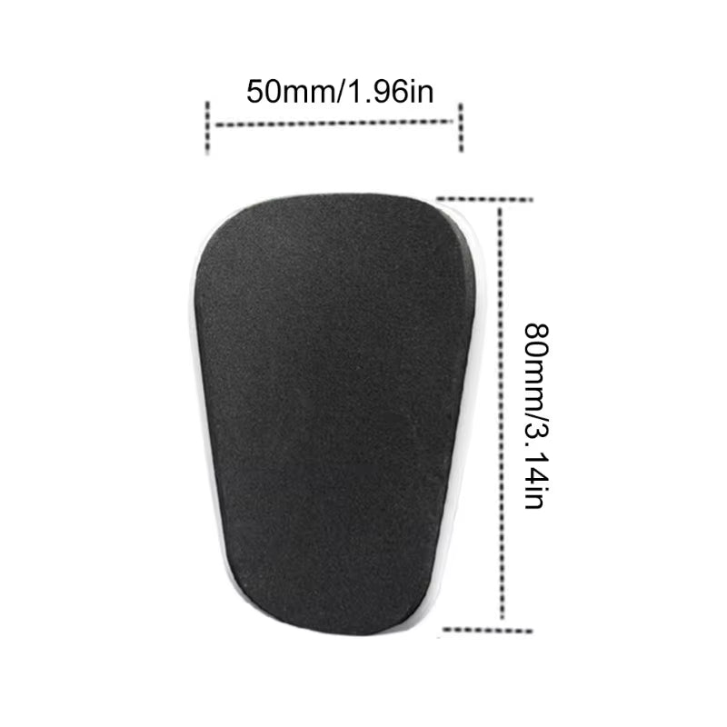 1 Pair Mini Football Shin Pad Wear-Resistant Shock Absorbing Leg Protector Lightweight Portable Soccer Training Shank Board