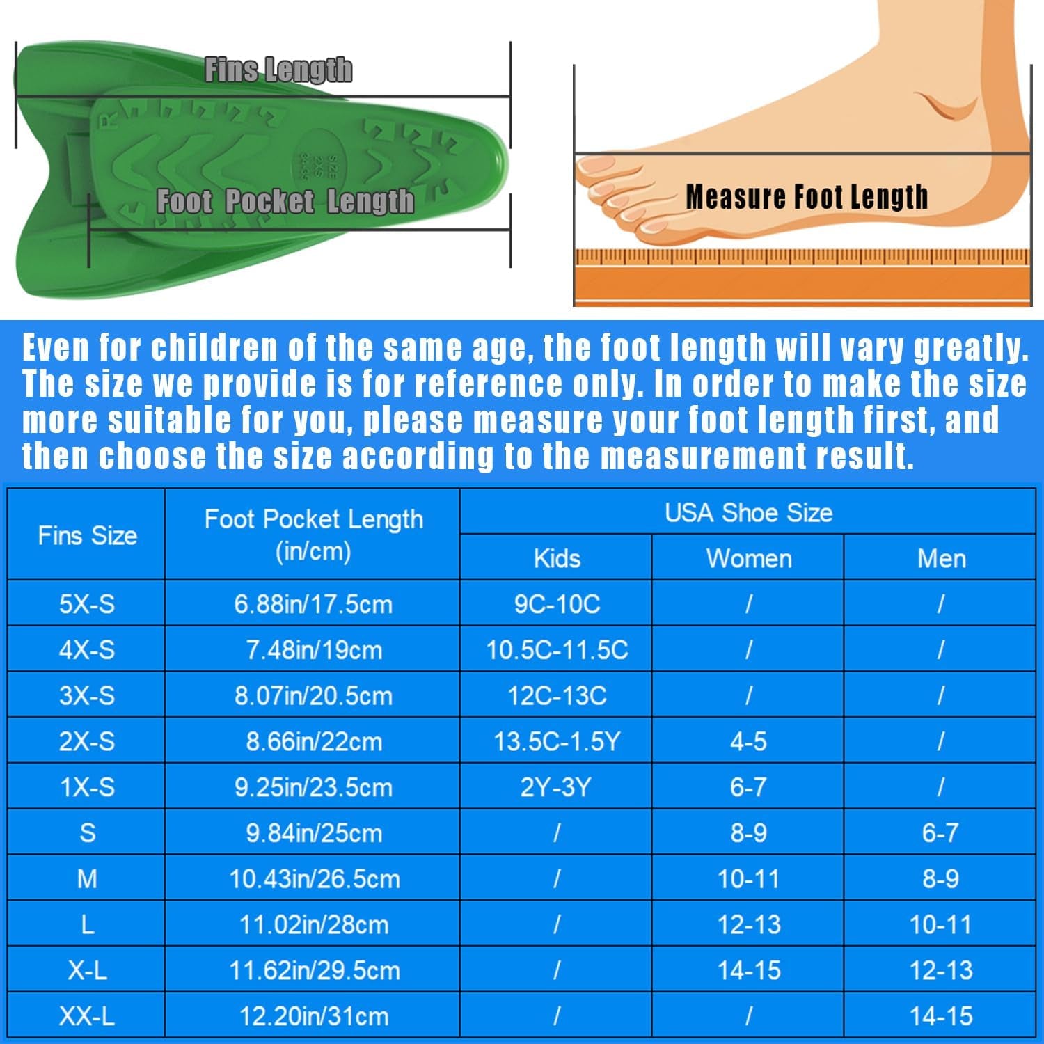 Streamlined Swimming Fins,Training Short Flippers,Silic