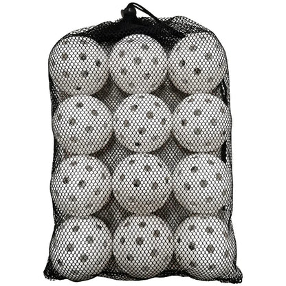 12Pcs Pickleball 74MM Durable 40 Holes Outdoor Pickleballs 26G Outdoor for Competition Pickleball Packs of Pickleballs